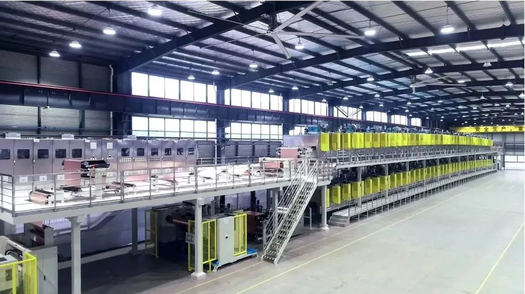 海目星1600雙層寬幅高速涂布機(jī)